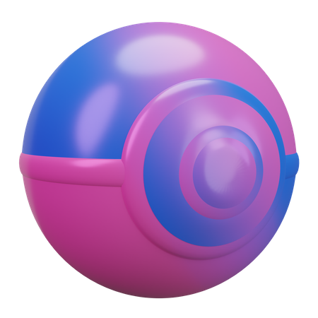 Pokeball  3D Icon