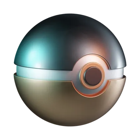 Pokebola  3D Icon