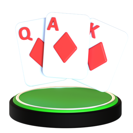 Poker  3D Icon