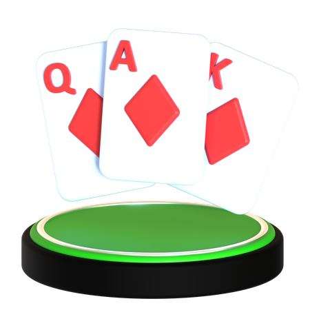 Poker  3D Icon