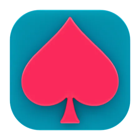 Application de poker  3D Icon
