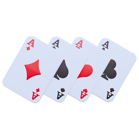 Poker Cards  3D Icon