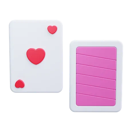 Poker Cards  3D Icon