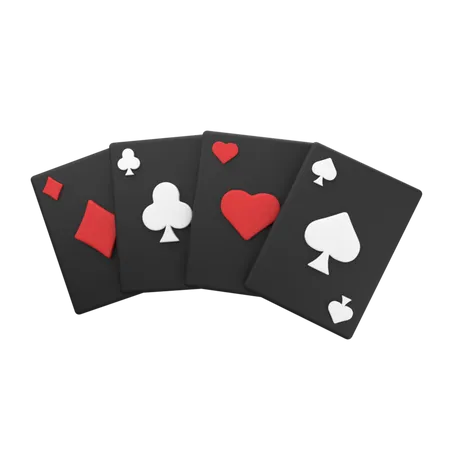 Poker Cards  3D Icon