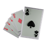 3d poker-cards illustration