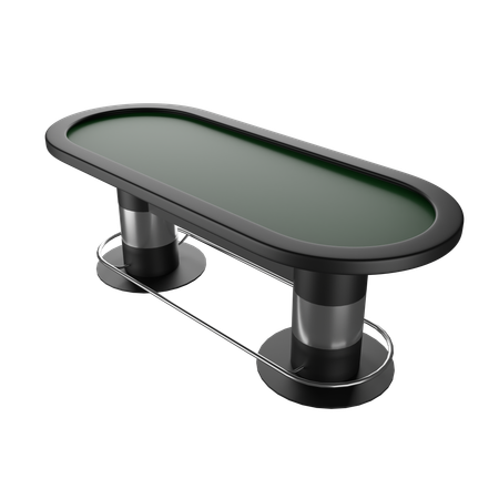 Poker Table  3D Icon