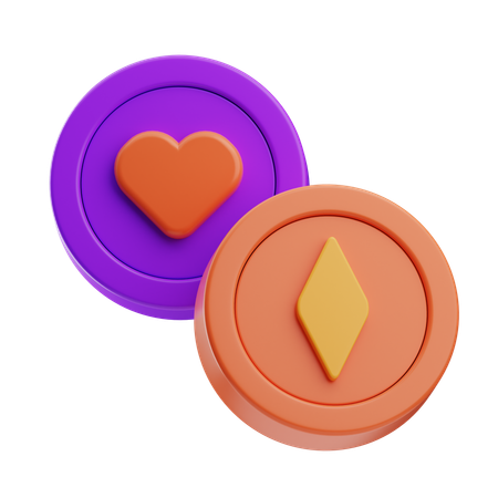 Pokerchips  3D Icon