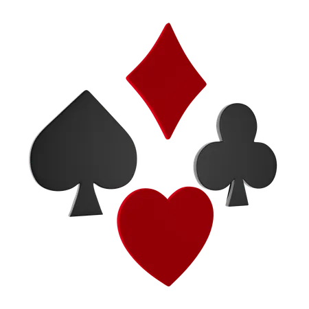 Pokerkarte  3D Icon