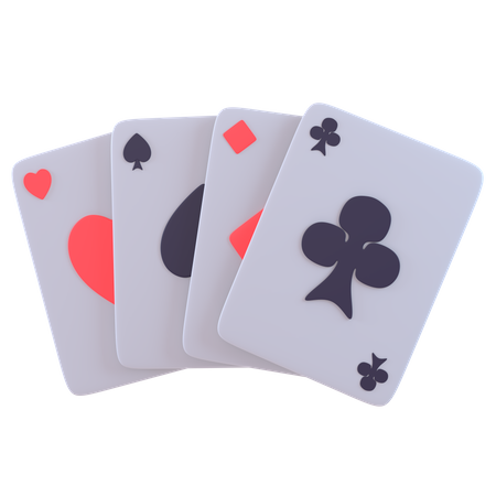 Pokerkarte  3D Icon