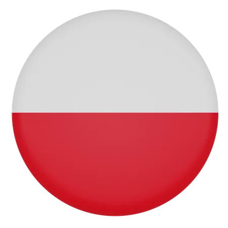 Poland  3D Icon