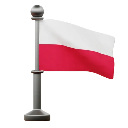 Poland Flag  3D Icon