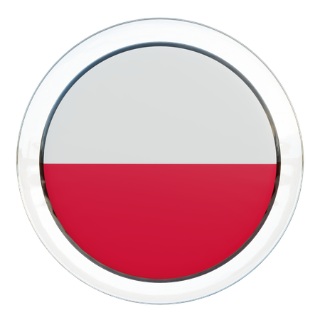 Poland Flag 3D Illustration