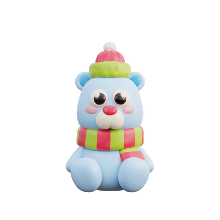 Polar bear  3D Icon