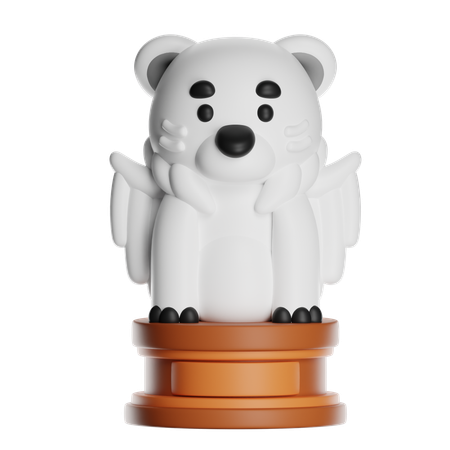 Polar Bear Totem  3D Icon