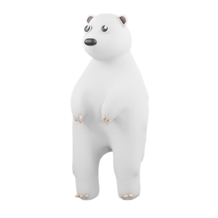 Polarbear  3D Icon