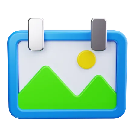 Polaroid  3D Icon