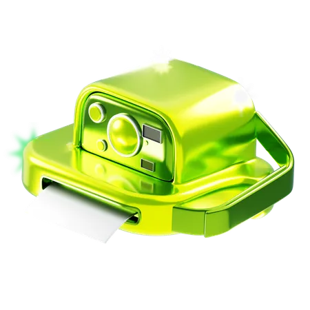 폴라로이드 카메라  3D Icon