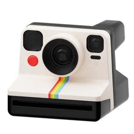 Polaroid Camera  3D Icon