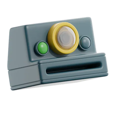 Polaroid Camera  3D Icon