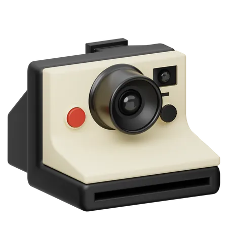 Polaroid Camera  3D Icon