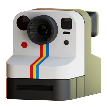 Polaroid Camera  3D Icon