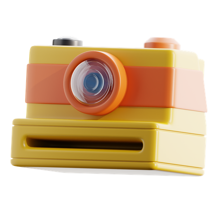 Polaroid Camera  3D Icon