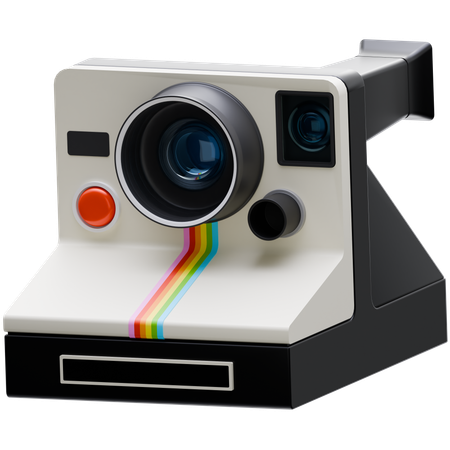 Polaroidkamera  3D Icon