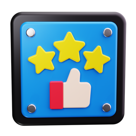 Afirmativo  3D Icon