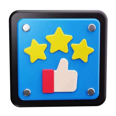 Afirmativo  3D Icon