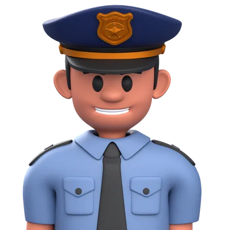 Police  3D Icon