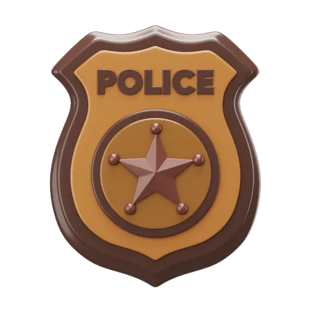 Police  3D Icon