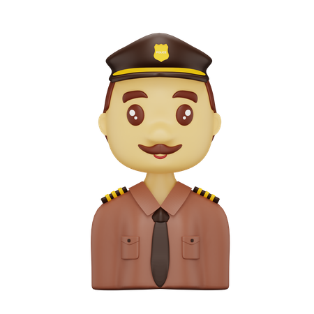 POLICE  3D Icon