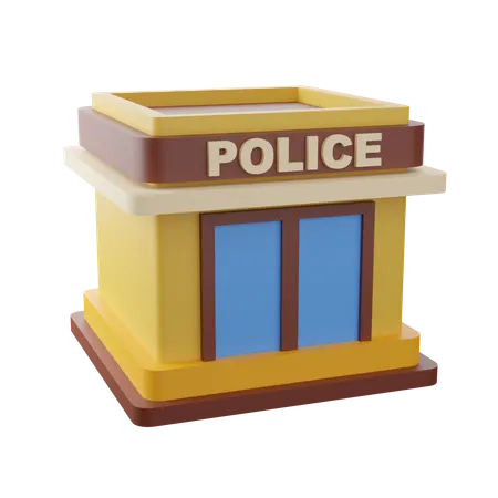 Police  3D Icon