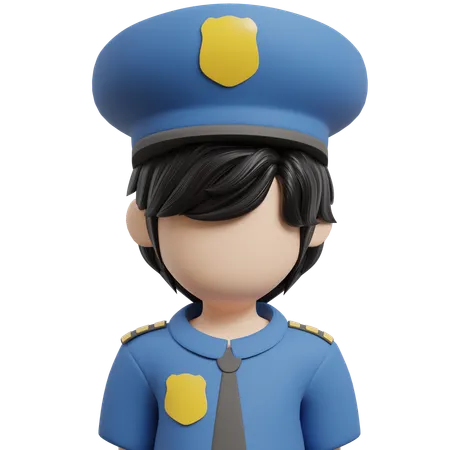 Police  3D Icon