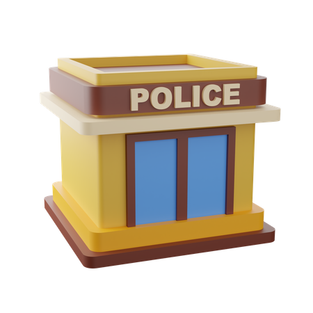 Police  3D Icon