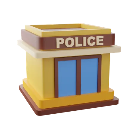 Police 3D Icon