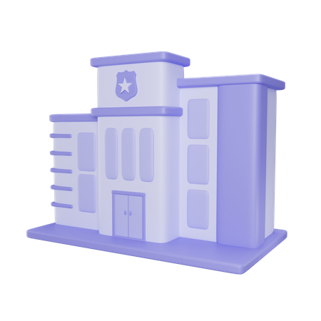 Police 3D Icon