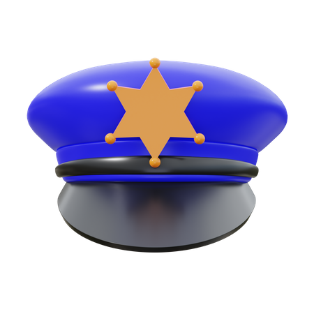 Police  3D Icon