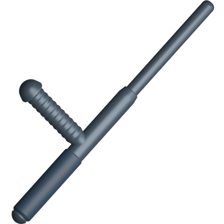 Police Baton  3D Icon