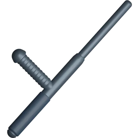 Police Baton  3D Icon