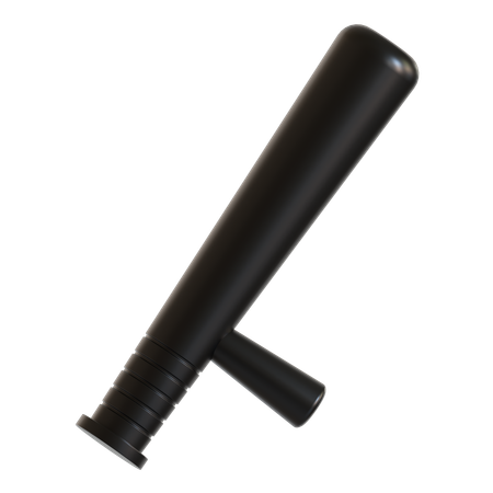 Police Baton  3D Icon