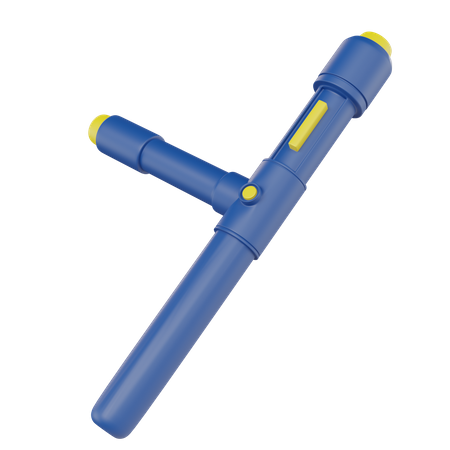 Police Baton  3D Icon