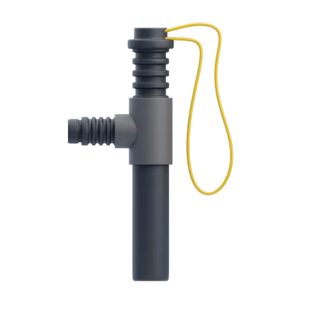 Police Baton  3D Icon