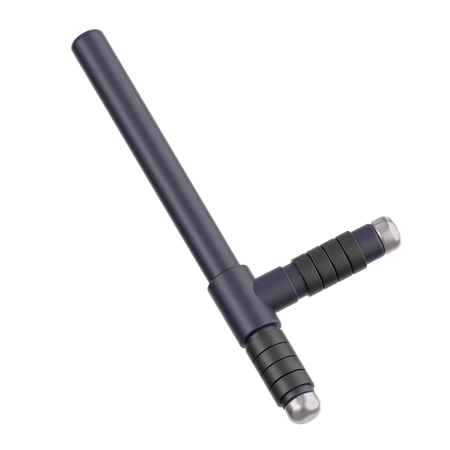Police Baton  3D Icon