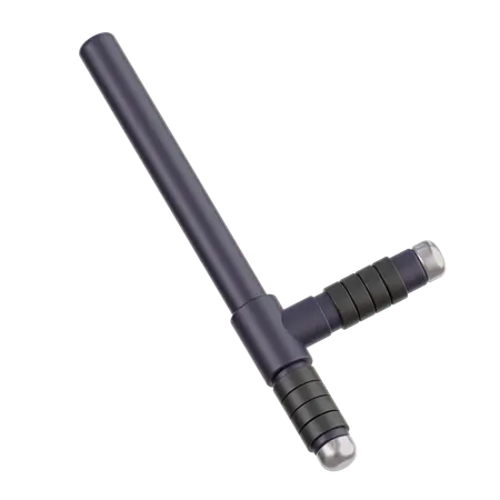 Police Baton  3D Icon