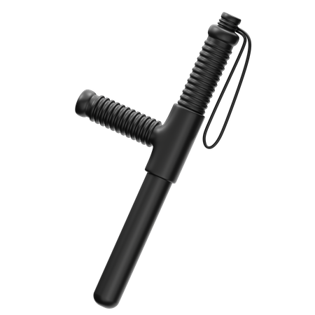 Police Baton  3D Icon