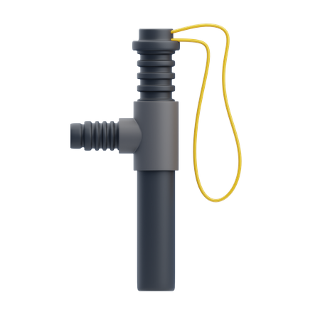 Police Baton  3D Icon