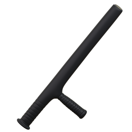 Police Baton  3D Icon