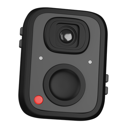 Police Body Camera  3D Icon