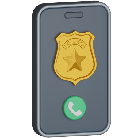 Police Call  3D Icon